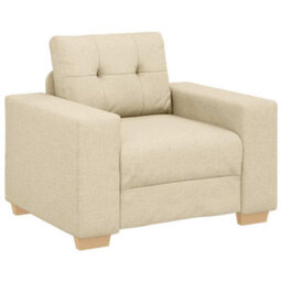 Vidaxl Sofa Set With Cushion With Pillow Cream Fabric - thumbnail 2