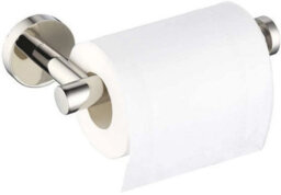 Wall Mounted Chrome Toilet Roll Holder Bathroom - thumbnail 3