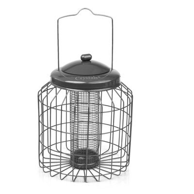 Heavy Duty Hanging Bird Feeder For Peanuts & Fat Balls Garden Wildlife Feed Station - image 1