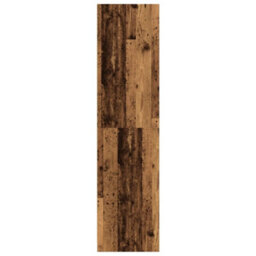 Berkfield Wardrobe Old Wood 100X50X200 Cm Engineered Wood - thumbnail 5