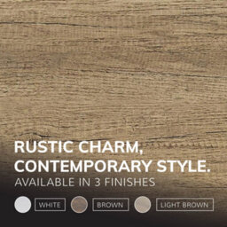 House Of Home Rustic Light Brown Computer Desk Top With Black Metal Frame Pc Laptop Home Office Work Desk 100Cm - thumbnail 5