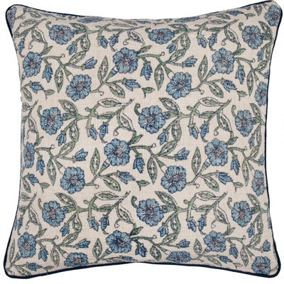 Paoletti Delphine Floral Piped Cushion Cover - image 1