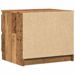 Berkfield Bedside Cabinets 2 Pcs Old Wood 50X40X43.5 Cm Engineered Wood - thumbnail 8