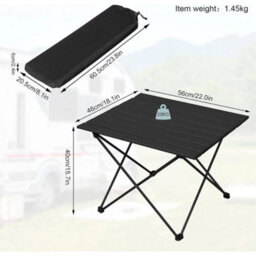 Folding Aluminium Camping Table Portable Outdoor Picnic Camping Garden Table - thumbnail 2