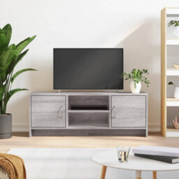 Vidaxl Tv Cabinet Grey Sonoma 102X30X37.5 Cm Engineered Wood - thumbnail 1