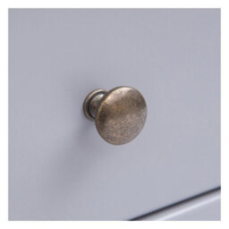 Cabinet Bits Mirano Grey 3 Drawer 3 Door Sideboard Brass Knob - thumbnail 8