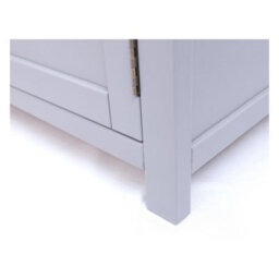Cabinet Bits Mirano Grey 3 Drawer 3 Door Sideboard Brass Knob - thumbnail 7