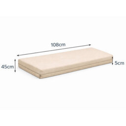 House Of Home Outdoor Bench Cushion Stone 2 Seater 108Cm - thumbnail 2
