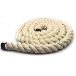Ropeservices Uk 32mm Natural Cotton Rope X 45 Metres