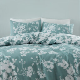 Gc Gaveno Cavailia Floral World Duvet Cover Bedding Set Green Double 3Pc With Reversible Botanical Printed Bedding Set - thumbnail 2
