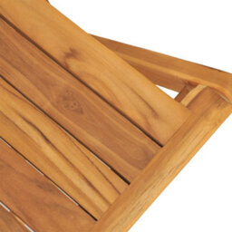Berkfield Folding Garden Chairs 4 Pcs 47X61X90 Cm Solid Wood Teak - thumbnail 4