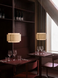 Nordlux Takai Indoor Pendant Light Beige Textile E27 Retro - Mains Powered, Ip20 - thumbnail 9
