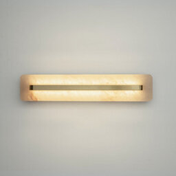 Luminosa Lighting Luminosa Albatre Modern 40Cm Integrated Led Wall Lamp Brass 3000K 150Lm White Shade - thumbnail 4