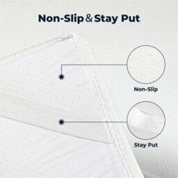 Double Bamboo Charcoal Mattress Topper Memory Foam Cooling Gel King Double Thick 8Cm - thumbnail 6