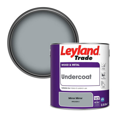 Leyland Trade Wood & Metal Undercoat Paint Mirror Mirror (Ppg1039-3) 2.5L - image 1