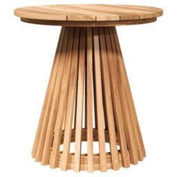 Berkfield Garden Side Table Brown 50 X 50 X 49.5 Cm Solid Teak Wood - thumbnail 2
