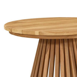 Berkfield Garden Side Table Brown 50 X 50 X 49.5 Cm Solid Teak Wood - thumbnail 6