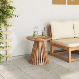 Berkfield Garden Side Table Brown 50 X 50 X 49.5 Cm Solid Teak Wood - thumbnail 4