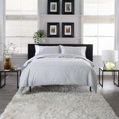 The Lyndon Company Gingham Duvet Cover Set  - Soft & Breathable Cotton With Double Piped Edges - image 1