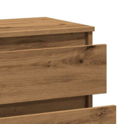 Berkfield Sideboard Artisan Oak 60X35X70 Cm Engineered Wood - thumbnail 8