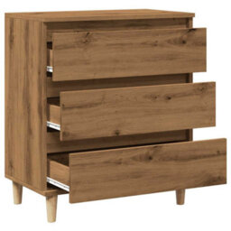 Berkfield Sideboard Artisan Oak 60X35X70 Cm Engineered Wood - thumbnail 7