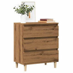 Berkfield Sideboard Artisan Oak 60X35X70 Cm Engineered Wood - thumbnail 1