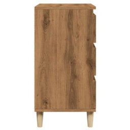 Berkfield Sideboard Artisan Oak 60X35X70 Cm Engineered Wood - thumbnail 5