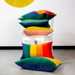 Little Furn. Rainbow Kids Feather Filled Cushion - thumbnail 4