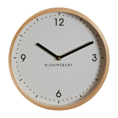 Orsina Compact And Lightweight Small White Wall Clock, Sleek Clock In Kitchen, Modern Design Wall Clock For Indoor - image 1