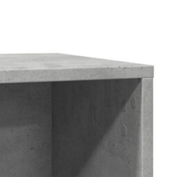 Vidaxl Cat Litter Box Enclosure Concrete Grey 60X40X40 Cm Engineered Wood - thumbnail 9