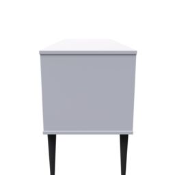 Hong Kong Ready Assembled Matt Grey No Effect 4 Drawer Smart Chest (H)505mm (W)1120mm (D)415mm - thumbnail 6