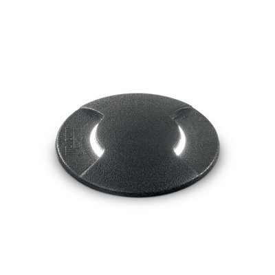 Ideal Lux Luminosa Way 16Cm Round 2 Direction Outdoor Recessed Ground Light Black 1X Gx53 Ip67 - image 1