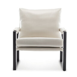 Fabric Cream Graziana Accent Chair - thumbnail 4