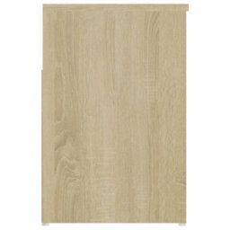Vidaxl Shoe Bench Sonoma Oak 80X30X45 Cm Engineered Wood - thumbnail 6