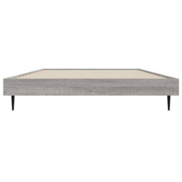 Berkfield Bed Frame Grey Sonoma 100X200 Cm Engineered Wood - thumbnail 6