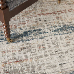Grey/multi Rug, Abstract Anti-Shed Rug, 10mm Thickness Luxurious Modern Rug For Bedroom, & Dining Room-120Cm X 180Cm - thumbnail 2