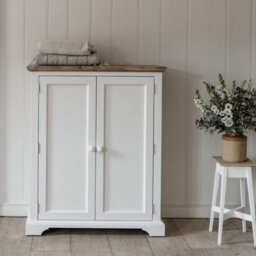Statement Furniture Florence Shoe Storage Cabinet Wooden Shoe Rack - White - thumbnail 2