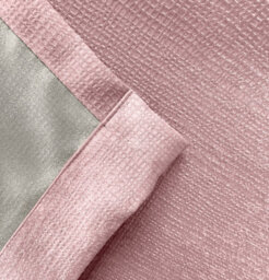 Enhanced Living Matrix Blush Pink 46 X 90 Inch (117X229Cm) Tape Top Thermal Noise Reducing Dim Out Curtains (Pair) - thumbnail 5