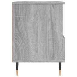 Berkfield Bedside Cabinet Grey Sonoma 40X35X50 Cm Engineered Wood - thumbnail 7