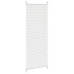 Berkfield Modern Plisse Blind 40X125Cm White Pleated Blind - thumbnail 4