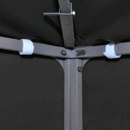 Walplus 2-Tier Gazebo Top Cover 310 G/ma 4X3 M Anthracite - thumbnail 4