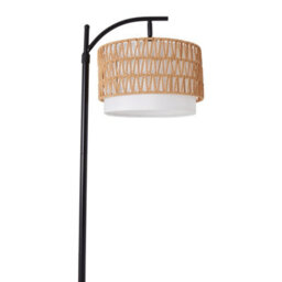 Thehotsale Height Adjustable Arc Farmhouse Floor Lamp With Foot Switch - thumbnail 5