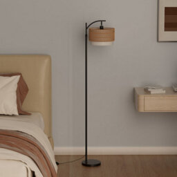 Thehotsale Height Adjustable Arc Farmhouse Floor Lamp With Foot Switch - thumbnail 3