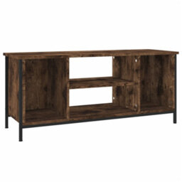 Vidaxl Tv Cabinet Smoked Oak 102X35X45 Cm Engineered Wood - thumbnail 2