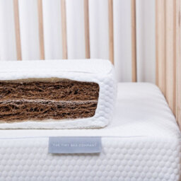 The Tiny Bed Company Tiny Dreamer Natural - Coconut Coir & 100% Wool Core Cot Mattress (120 X 60Cm) - thumbnail 1