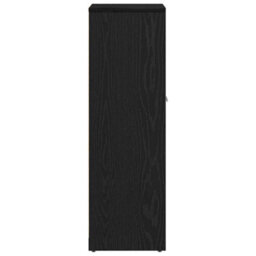 Walplus Bathroom Cabinet Black Oak 30X30X95 Cm Engineered Wood - thumbnail 7