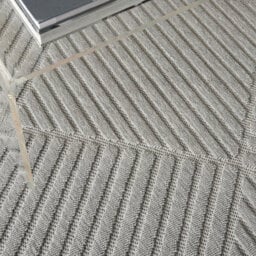 Outdoor Rug, Optical (3D) Diningroom Rug, Light Grey Outdoor Rug, Stain-Resistant Kitchen Abstract Rug-239Cm X 300Cm - thumbnail 3