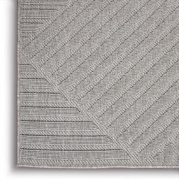 Outdoor Rug, Optical (3D) Diningroom Rug, Light Grey Outdoor Rug, Stain-Resistant Kitchen Abstract Rug-239Cm X 300Cm - thumbnail 6
