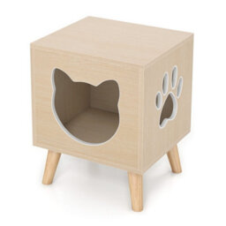Box Enclosure Modern Kitten Washroom Furniture Cat Litter - thumbnail 1