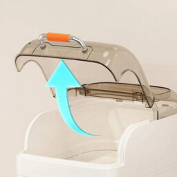 Narrow Bathroom Cabinet Storage Toilet Paper Roll Holder Furniture Slim Cupboard 6 Tiers - thumbnail 4